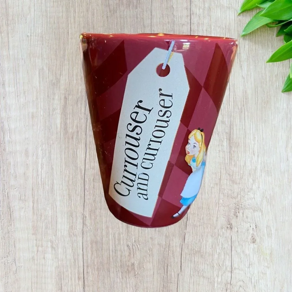 Disney Alice in Wonderland Shot Glass Curiouser
